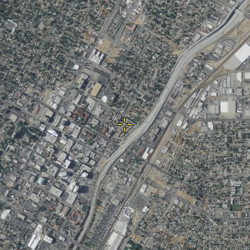 Aerial/Satellite Image of Continuation School, CA
