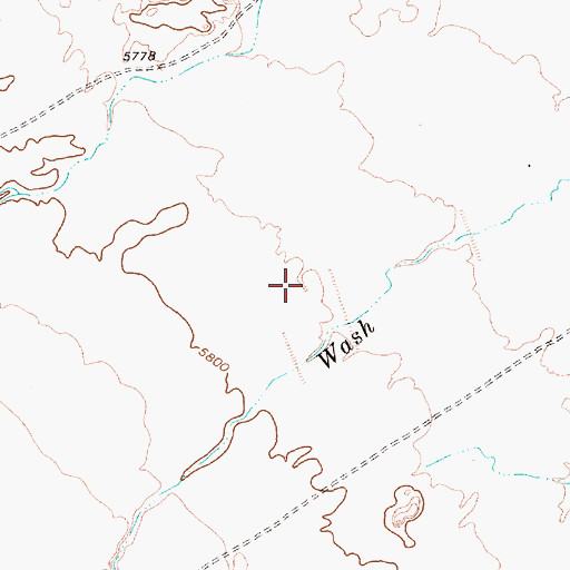 Topographic Map of Sheep Springs Census Designated Place, NM