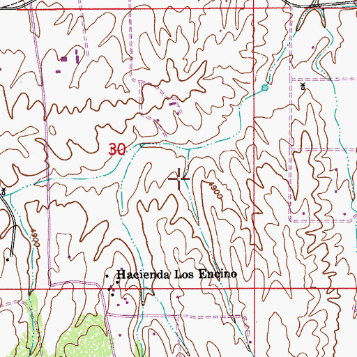 Topographic Map of Sonoita Census Designated Place, AZ