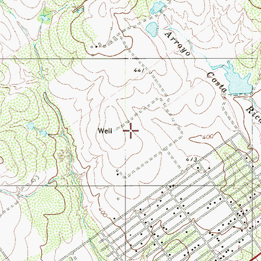 Topographic Map of Medina Census Designated Place, TX