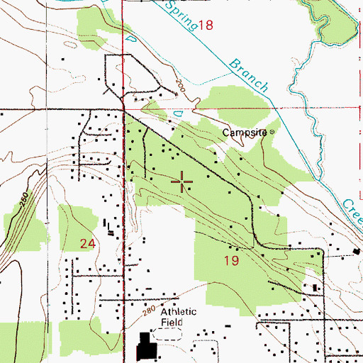 Topographic Map of Mill Plain Census Designated Place, WA
