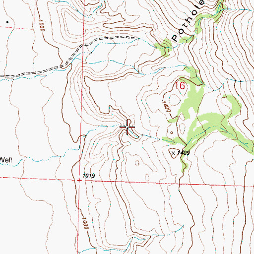 Topographic Map of North Omak Census Designated Place, WA