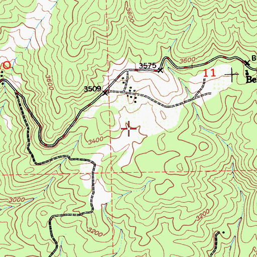 Topographic Map of Phoenix Lake-Cedar Ridge Census Designated Place (historical), CA