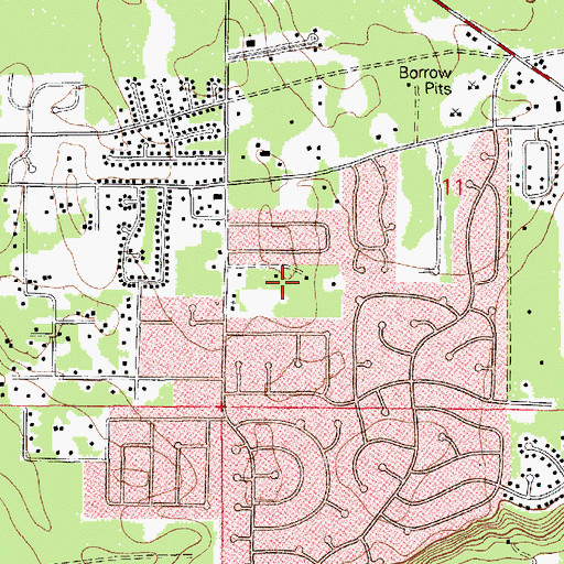 Topographic Map of Prairie Ridge Census Designated Place, WA