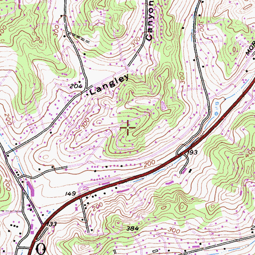 Topographic Map of Prunedale Census Designated Place, CA