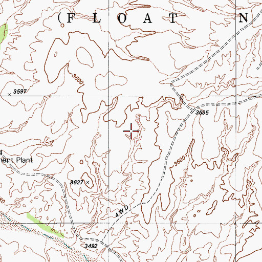 Topographic Map of Rio Rico Southeast Census Designated Place (historical), AZ