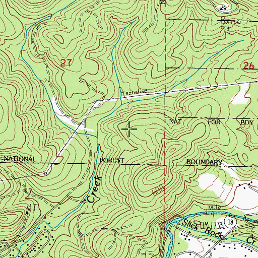 Topographic Map of Rose Lodge Census Designated Place, OR