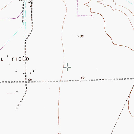 Topographic Map of Tierra Grande Census Designated Place, TX