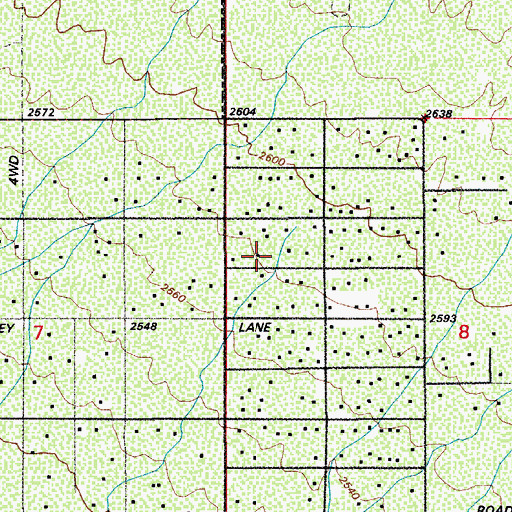Topographic Map of Tortolita Census Designated Place (historical), AZ