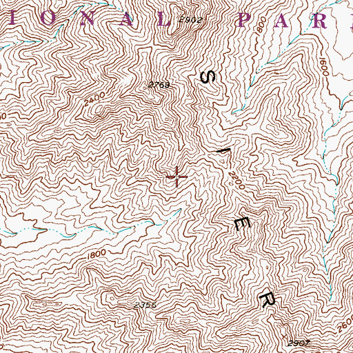 Topographic Map of City of Avondale, AZ