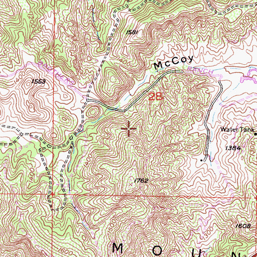 Topographic Map of City of Calabasas, CA