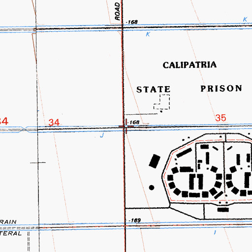 Topographic Map of City of Calipatria, CA