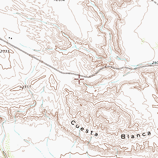 Topographic Map of Study Butte-Terlingua Census Designated Place (historical), TX