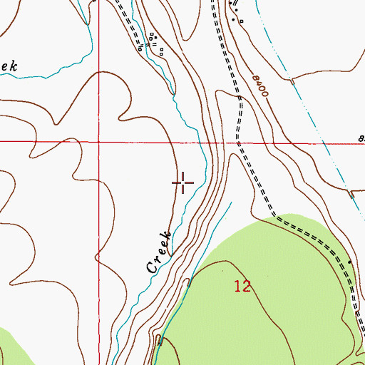 Topographic Map of Tabernash Census Designated Place, CO