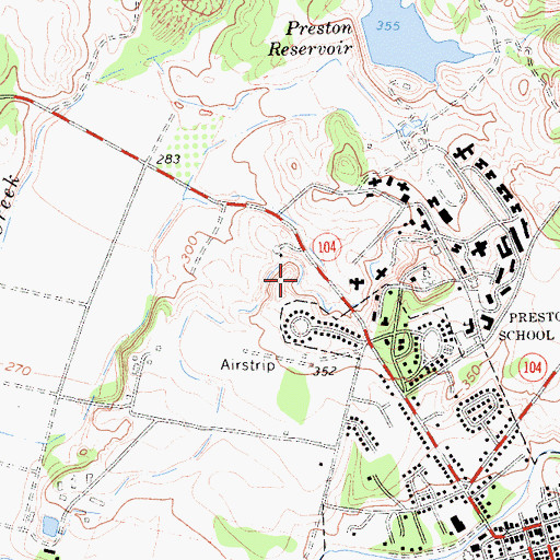 Topographic Map of City of Ione, CA