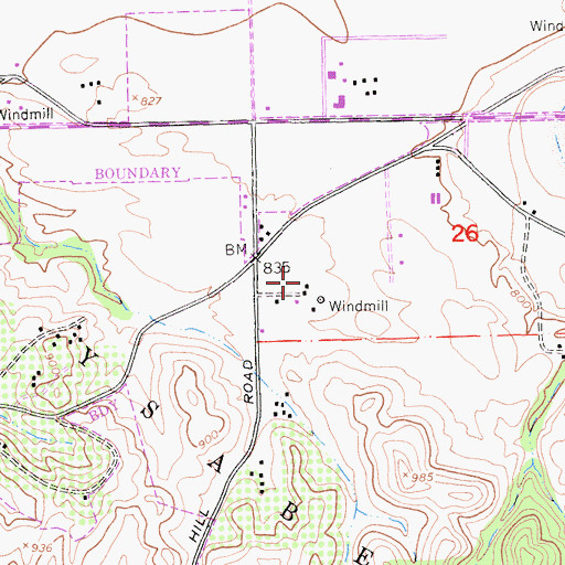 Topographic Map of City of El Paso de Robles, CA