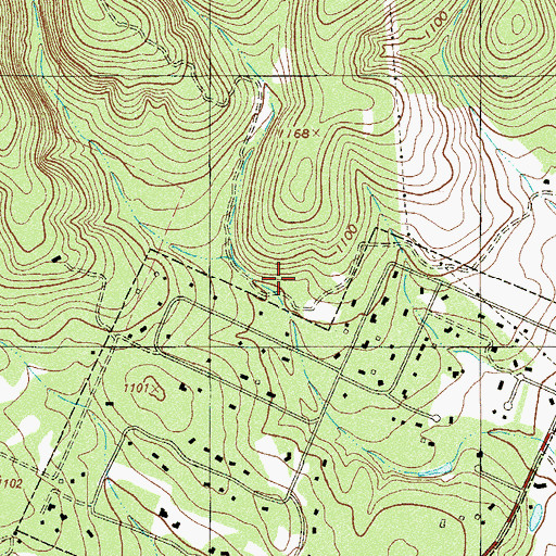 Topographic Map of City of Helotes, TX