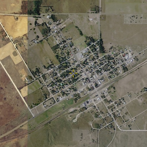 Aerial/Satellite Image of City of Higgins, TX