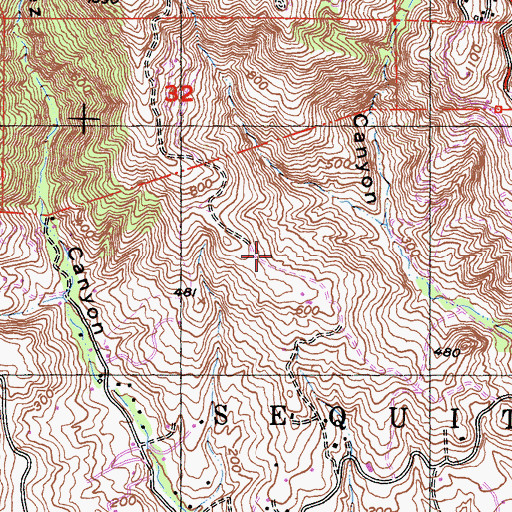Topographic Map of City of Malibu, CA