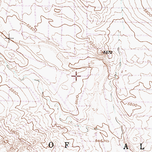 Topographic Map of City of Rio Rancho, NM