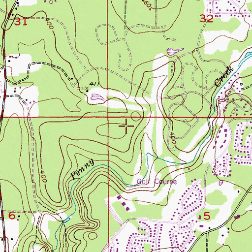 Topographic Map of City of Mill Creek, WA