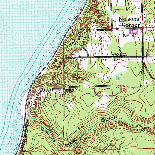 Topographic Map of City of Mukilteo, WA