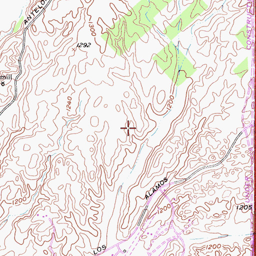 Topographic Map of City of Murrieta, CA