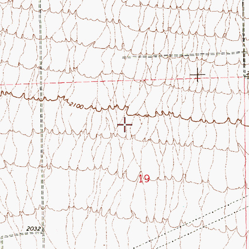 Topographic Map of City of North Las Vegas, NV