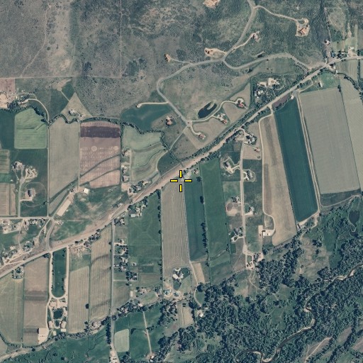 Aerial/Satellite Image of City of Oakley, UT