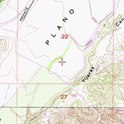 Topographic Map of City of Rancho Santa Margarita, CA