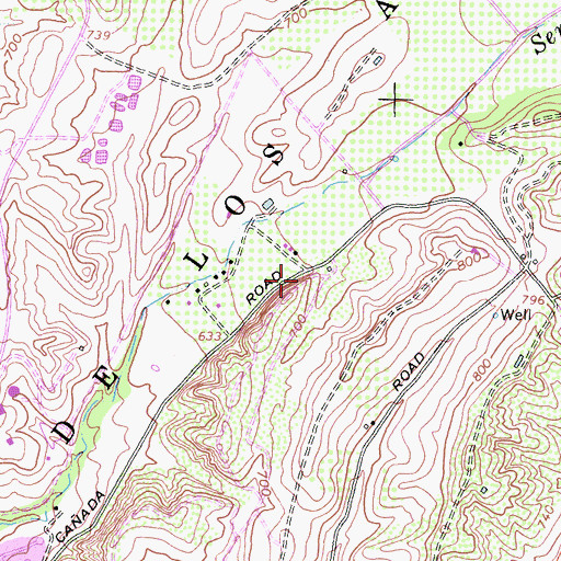 Topographic Map of City of Lake Forest, CA
