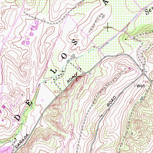 Topographic Map of City of Lake Forest, CA