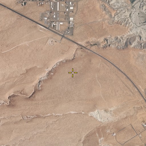 Aerial/Satellite Image of Town of Big Water, UT