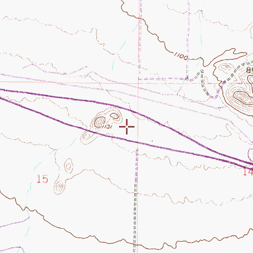 Topographic Map of Town of Buckeye, AZ