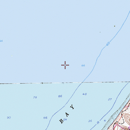 Topographic Map of City of Sand City, CA