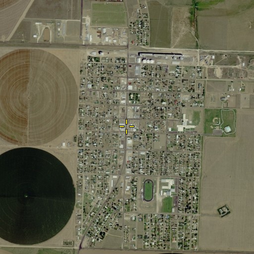 Aerial/Satellite Image of City of Sunray, TX
