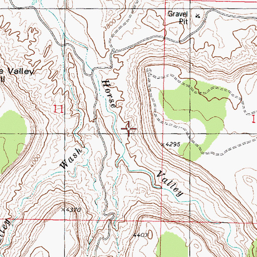 Topographic Map of Town of Rockville, UT