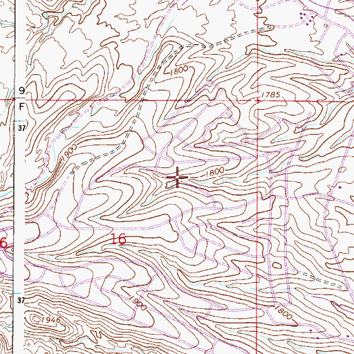 Topographic Map of Town of Fountain Hills, AZ
