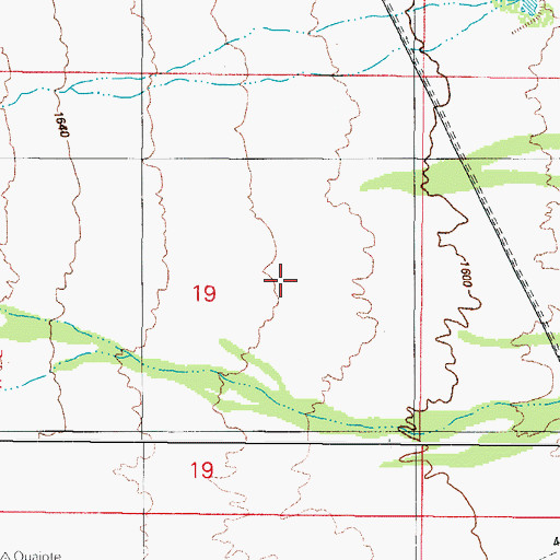 Topographic Map of Antelope Tank, AZ