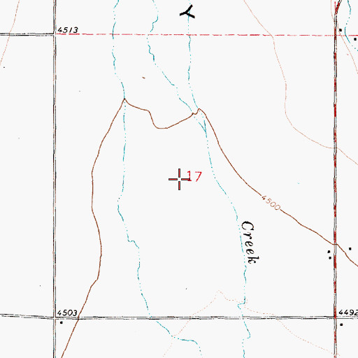 Topographic Map of Town of Howell, UT