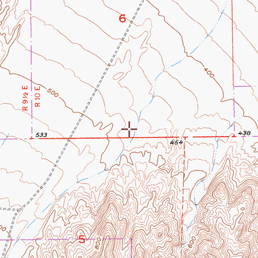 Topographic Map of Davies Canyon, CA