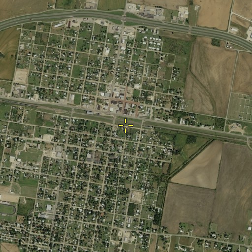 Aerial/Satellite Image of Town of Merkel, TX