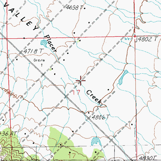 Topographic Map of Town of Castle Valley, UT