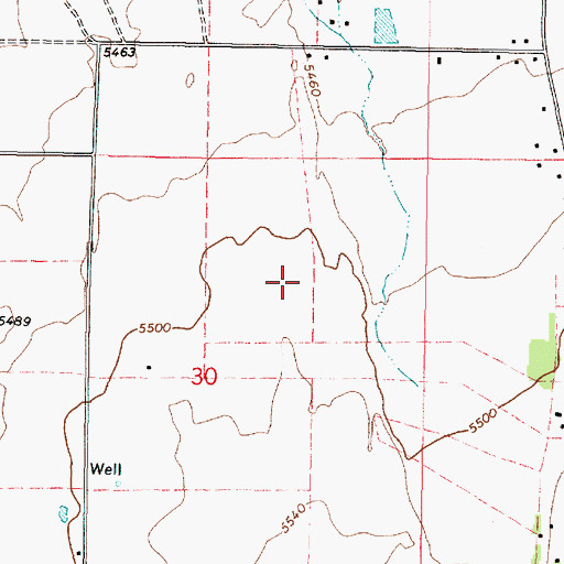 Topographic Map of Town of Vernon, UT