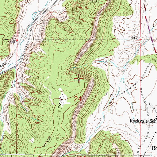 Topographic Map of Town of Williamsburg, CO