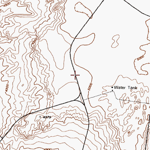 Topographic Map of Rio del Oro, NM