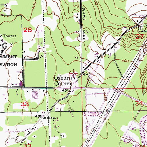 Topographic Map of Seattle Hill, WA