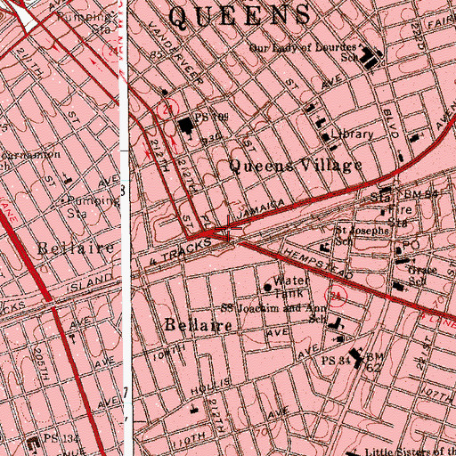 Topographic Map of Litchult Square, NY
