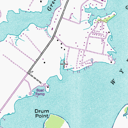 Topographic Map of Sedgewick Cove, MD