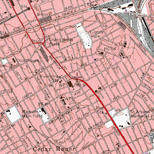 Topographic Map of Proctor-Hopson Circle, NY